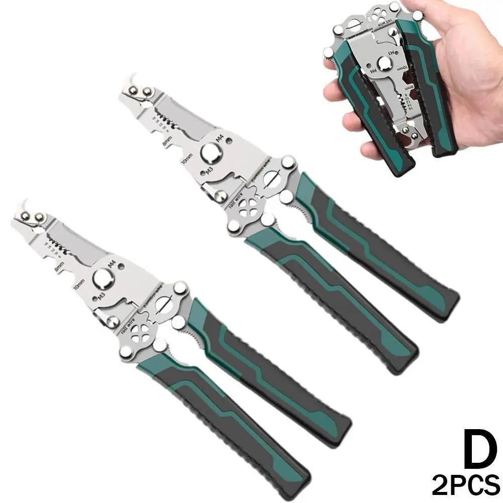 Щипцы для зачистки проводов плоскогубцы удаления корки многофункциональный