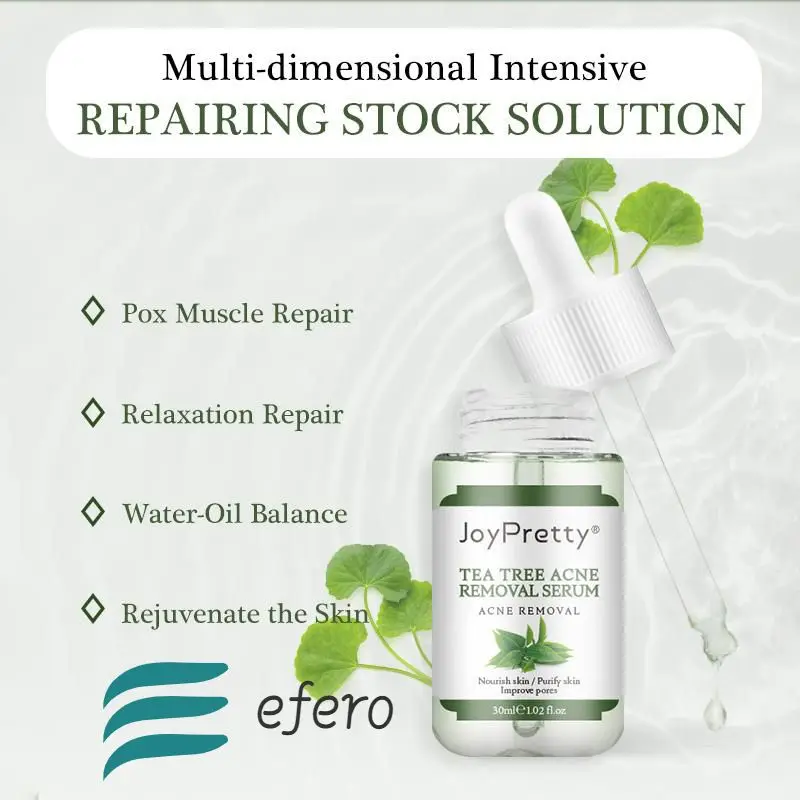 

Растения JoyPretty для ухода за кожей, сыворотка для лица, от акне, пятен, акне, чайного дерева, акне