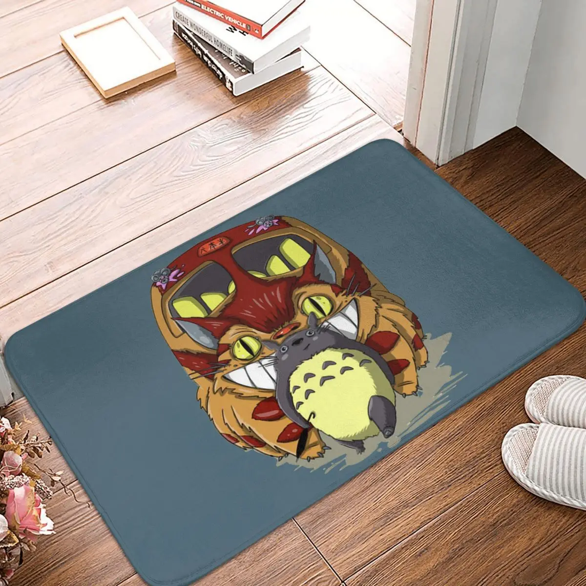 

Коврик TOTORO CAT для ванной комнаты, студийный ковер для гостиной, балкона, домашний декор