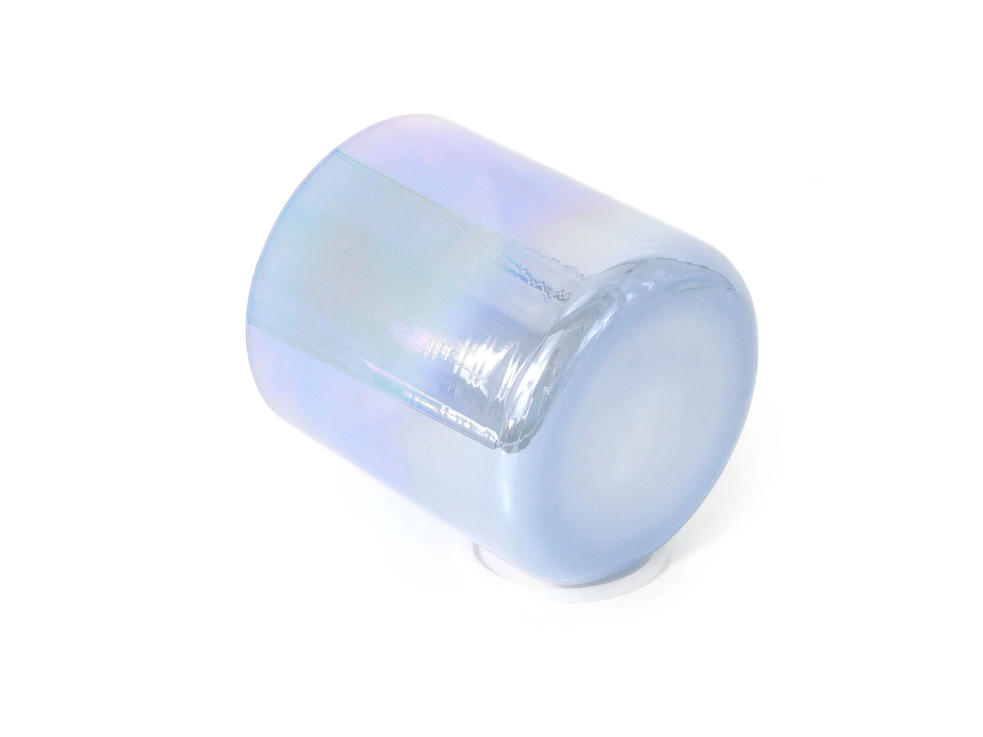 Синяя Хрустальная Поющая чаша из необработанного камня музыкальная со звуком