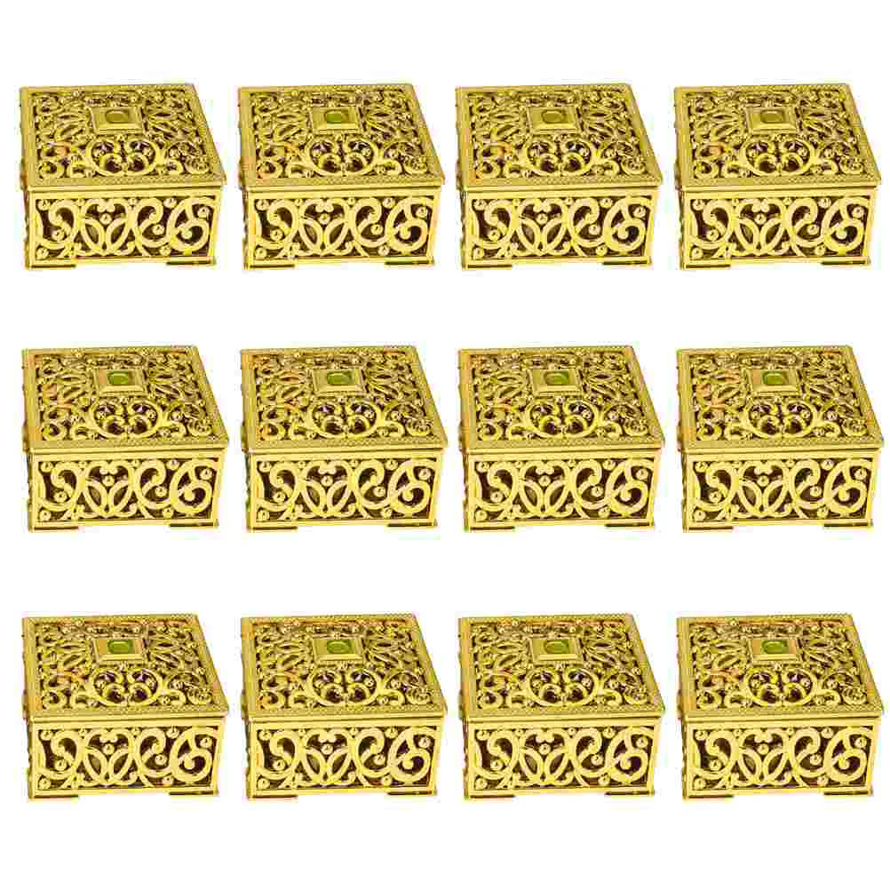 

24PCS Square Candy Box Wedding Party Supplies Gift Box for Wedding Gift Novelty Gift Box Snack Boxes