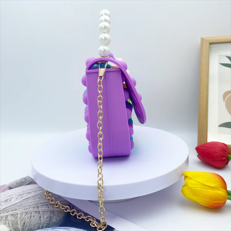 Силиконовая Детская Сумка-мессенджер С Милыми Животными Косметичка На Плечо