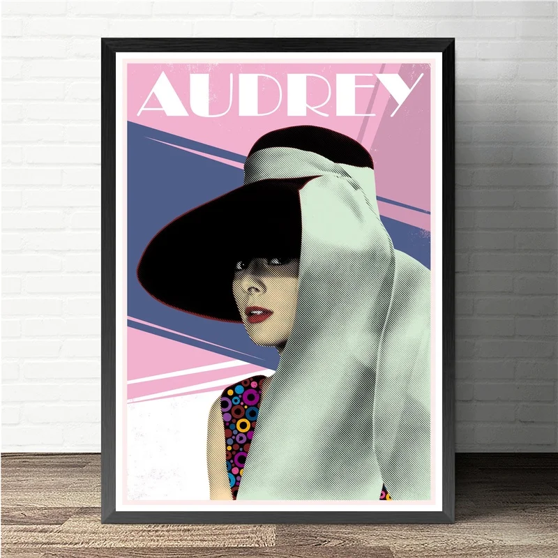 

Audrey Hepburn Movie Star Poster And Prints Canvas Painting Art Wall Home Decor