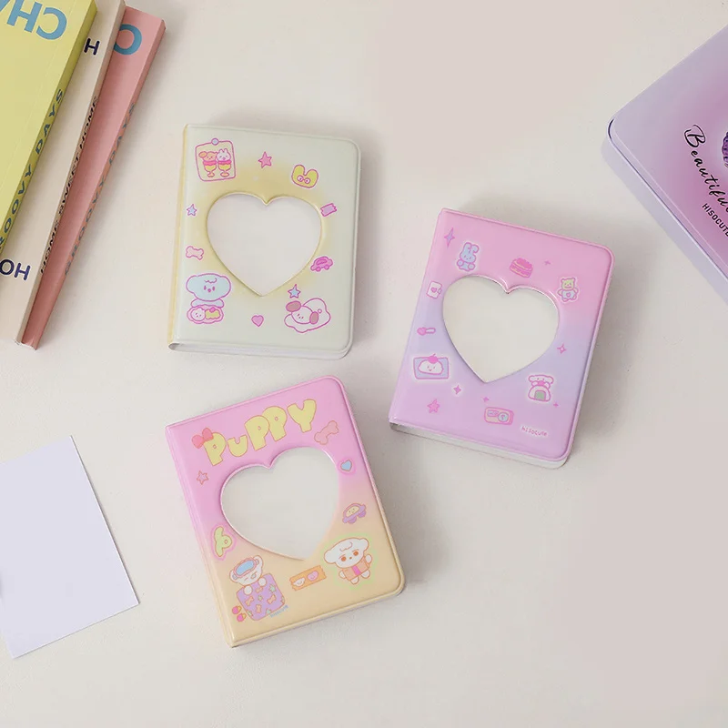 Держатель для фотокарт с сердечком и медведем, 3 дюйма