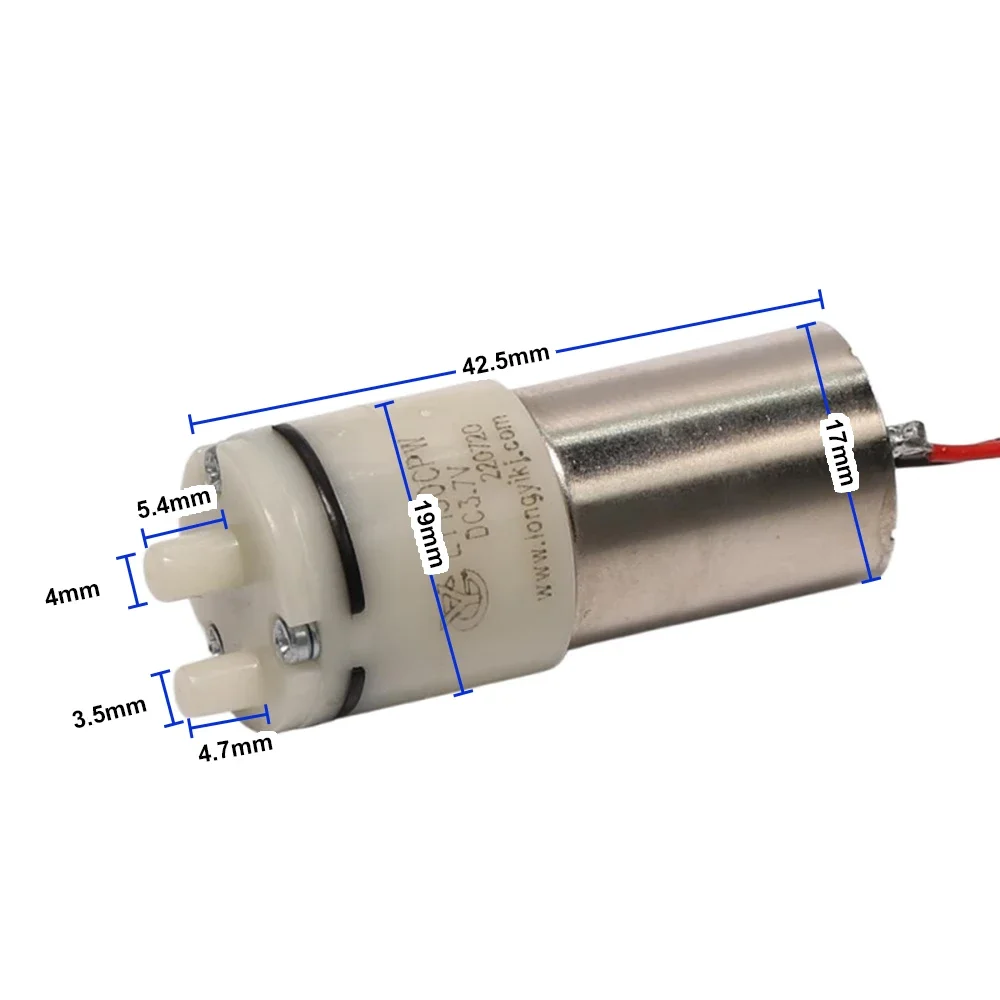 Миниатюрный воздушный насос с двигателем 130 постоянный ток 3 в 7 5 В микро
