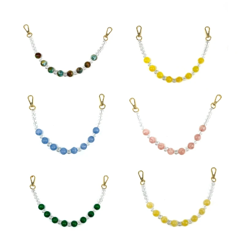 

Handicraft Bags Acrylic Chain Strap Handbag Clutches Chains Belt Bag Short Chain