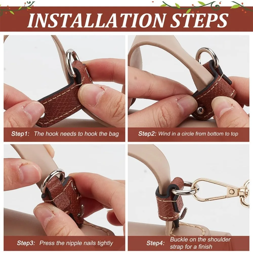 D-образные кольца для кошелька 2 шт. не поврежденные соединители сумки пряжка