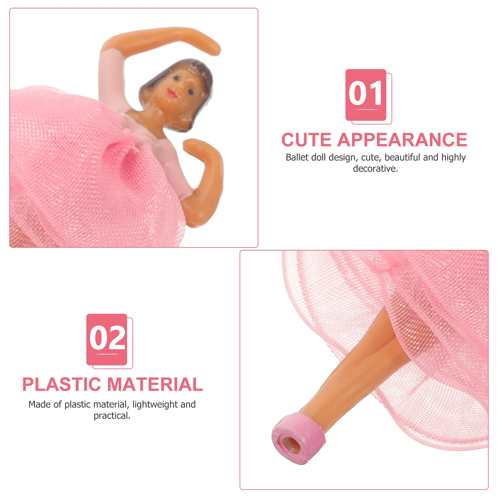 5 шт. аксессуары для музыкальной шкатулки танцевальная девушка балерина