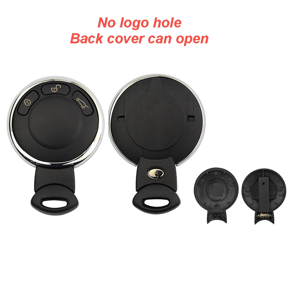

Корпус дистанционного ключа автомобиля для BMW Mini Cooper R56 R57 R58 Cabrio R60 R61 Clubman Countryman Small Blade Чехол-брелок для смарт-карты без логотипа
