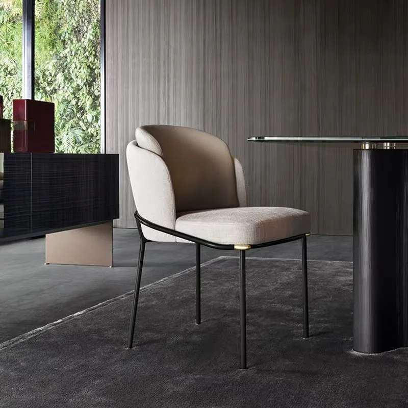 

Modern luxury New Fashion Collection Dining Room Furniture Contemporary Style Fabric Upholstered Modern Chair