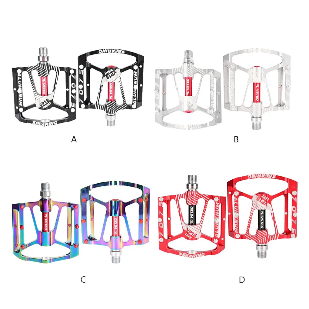 

Универсальная велосипедная педаль, обновленные аксессуары, модифицированные компоненты подшипника, серебристые