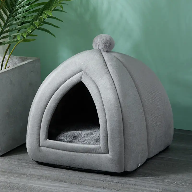 

Cat's Nest Warm Four Seasons Universal Thickened Removable and Washable Closed Cat's Nest Dog's Nest Teddy's Nest Pet Supplies