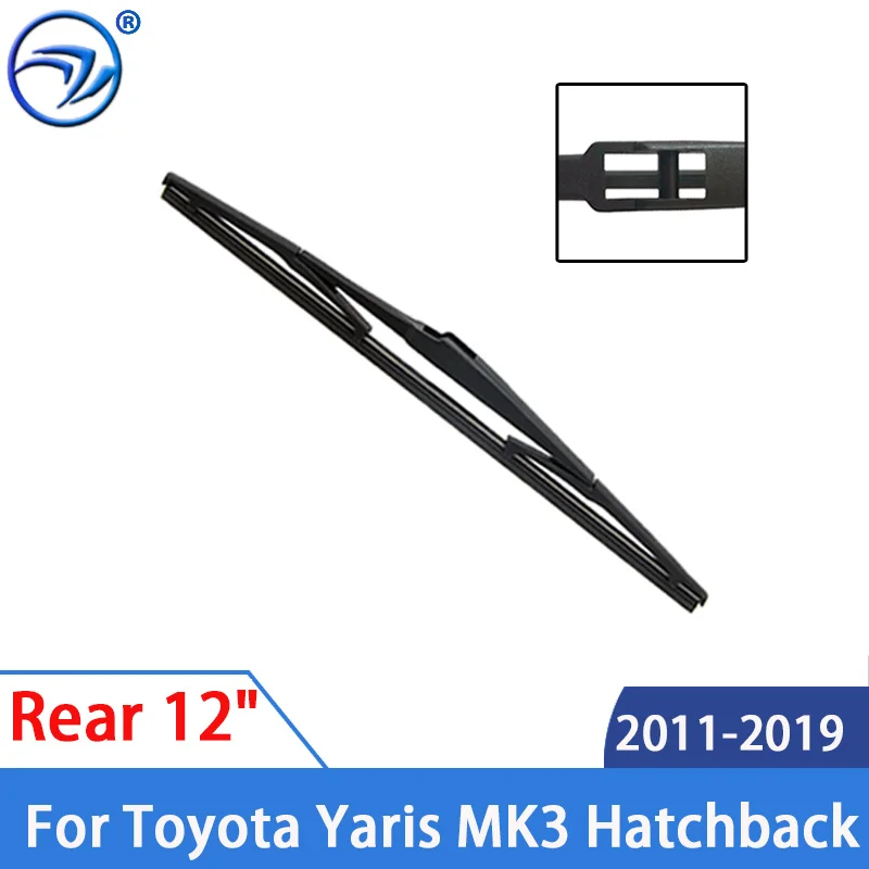 

Wiper 12" Rear Wiper Blade For Toyota Yaris MK3 Hatchback 2011 2012 2013 2014 2015 2016-2019 Windshield Windscreen Rear Window