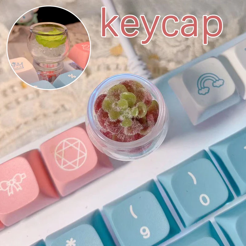 1 шт. колпачки для клавиш в виде растений и суккулентов переключателя Cherry Mx