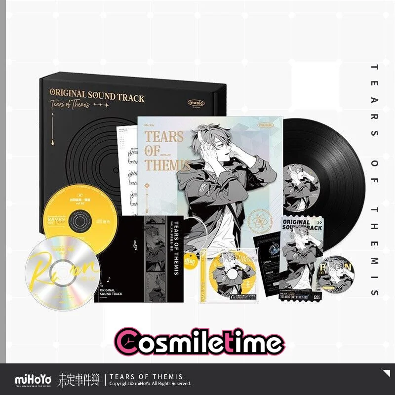 

Официальная Подарочная коробка Mihoyo Tears Of Themis Xia Yan OST CD значок брелок детские игрушки для девочек аниме игрушки рождественские подарки WEN