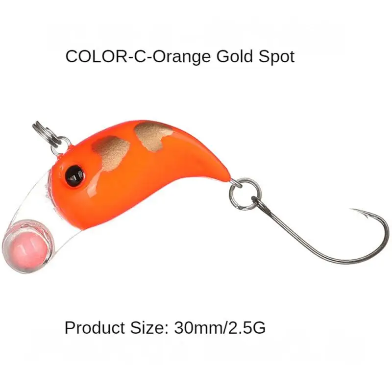 

Поддельная приманка, светящаяся Вольфрамовая противовес 30 мм/2,5 г, рыболовные принадлежности, бионическая приманка, искусственная рыболовная приманка с одним крючком