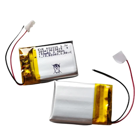 Новый литий-полимерный аккумулятор 042025P 402025 3,7 в 150 мАч для Mp3 Mp4 плеера, умных часов, Bluetooth наушников, гарнитуры DVR GPS AHB372026