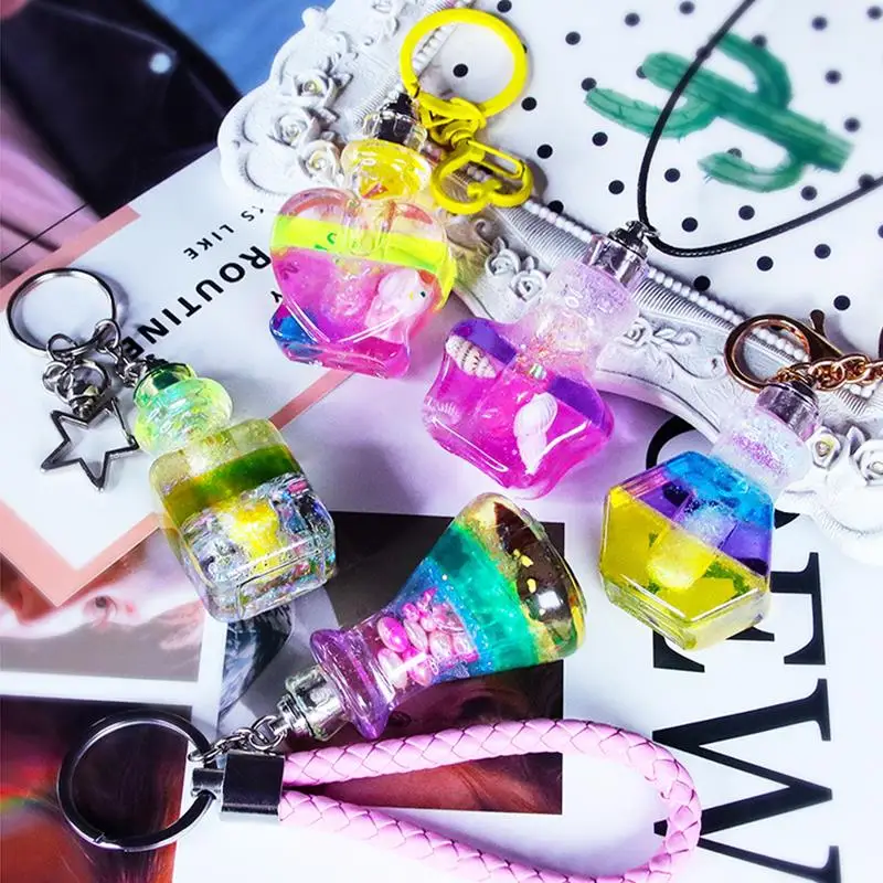 Дрифтинг бутылки силиконовые формы DIY Эпоксидной смолы кулон брелки Ремесла