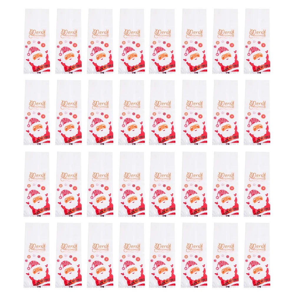

Christmas Cellophane Holiday Cookie Party Goodie Candy Treat Favors Clear Cello