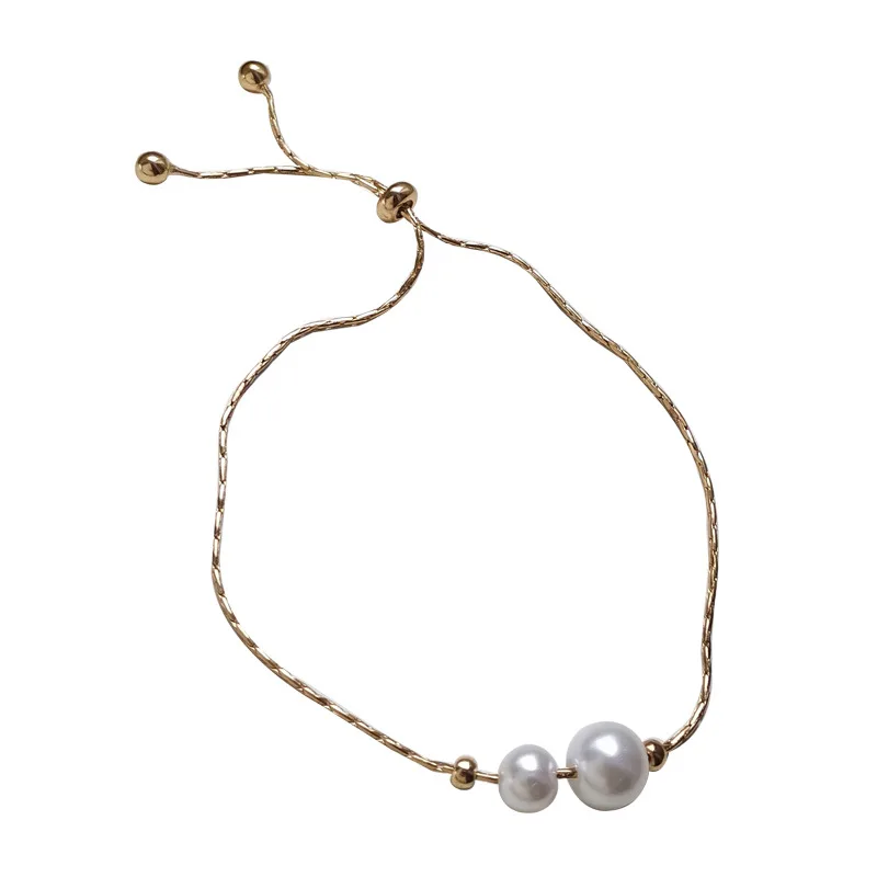 

Simple Pearl Bracelet for Women Temperament Chains Charm Beads Boho Wrap Bracelet Girlfriends Gifts Jewelry Wholesale bijoux