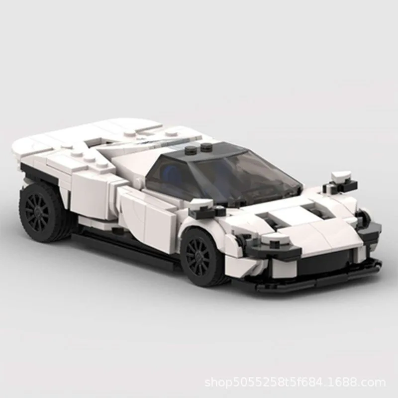 MOC блоки Совместимые с LEGOs Ferraris SP3 модели автомобиля монтажный блок игрушки