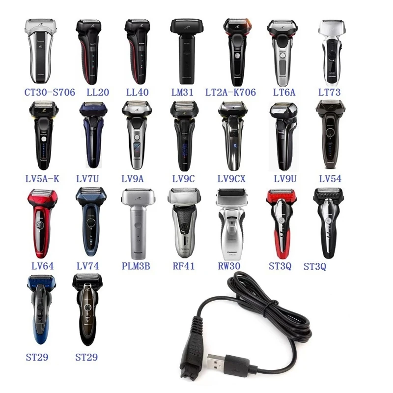 

4.8V 5V 1.25A USB Charger RE7-87 RE7-59 for panasonic ES-RT30 ES-RT40 ES-GA20 ES2065 ES2067 W7657 Shaver for Razor Charger