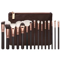 15 new cosmetic brush set brush rose gold black handle cosmetic brush multifunctional cosmetic tool