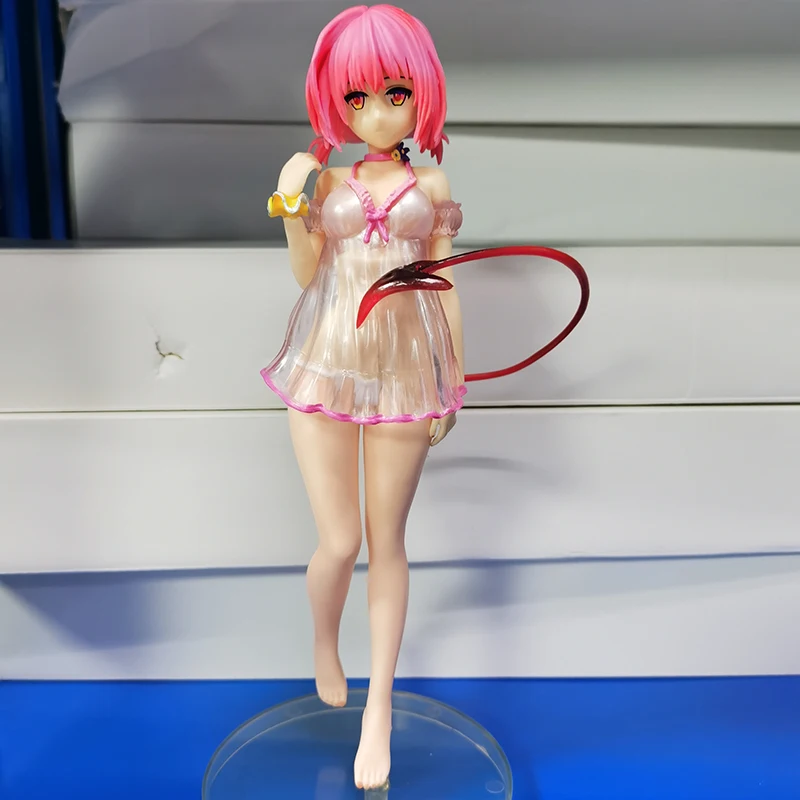 

Японское аниме To Love Ru темные комиксы Momo Belia Deviluke Beria Debiruku Ver. Экшн-фигурка коллекционная игрушка модели куклы игрушки 24 см