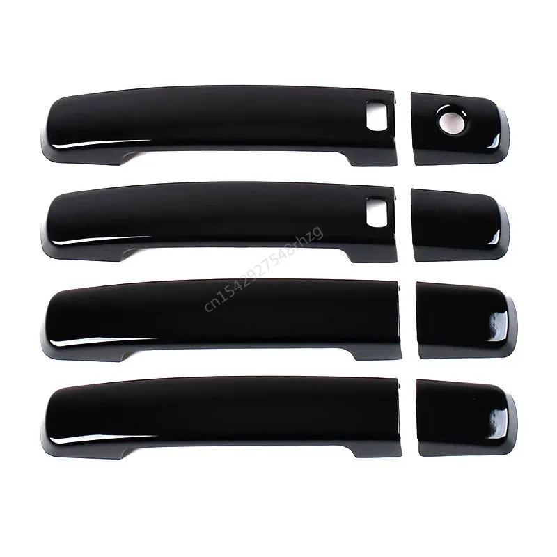 

Для Nissan Pathfinder R51 2005-2014 дверная ручка из углеродного волокна, декоративные наклейки, автомобильная декоративная отделка, автомобильные аксессуары