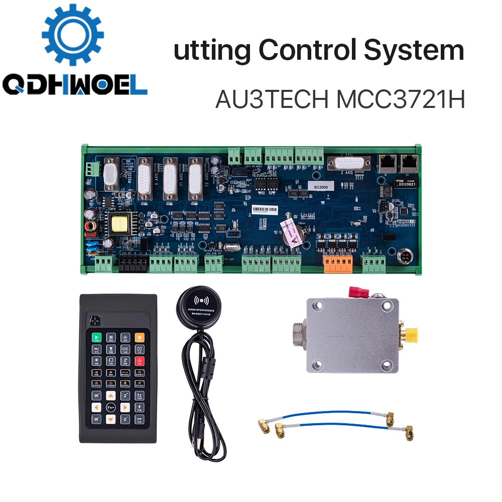 

Fiber Cutting Control System AU3TECH MCC3721H with SC1000/2000 Industial Cutting Software for Laser Machine