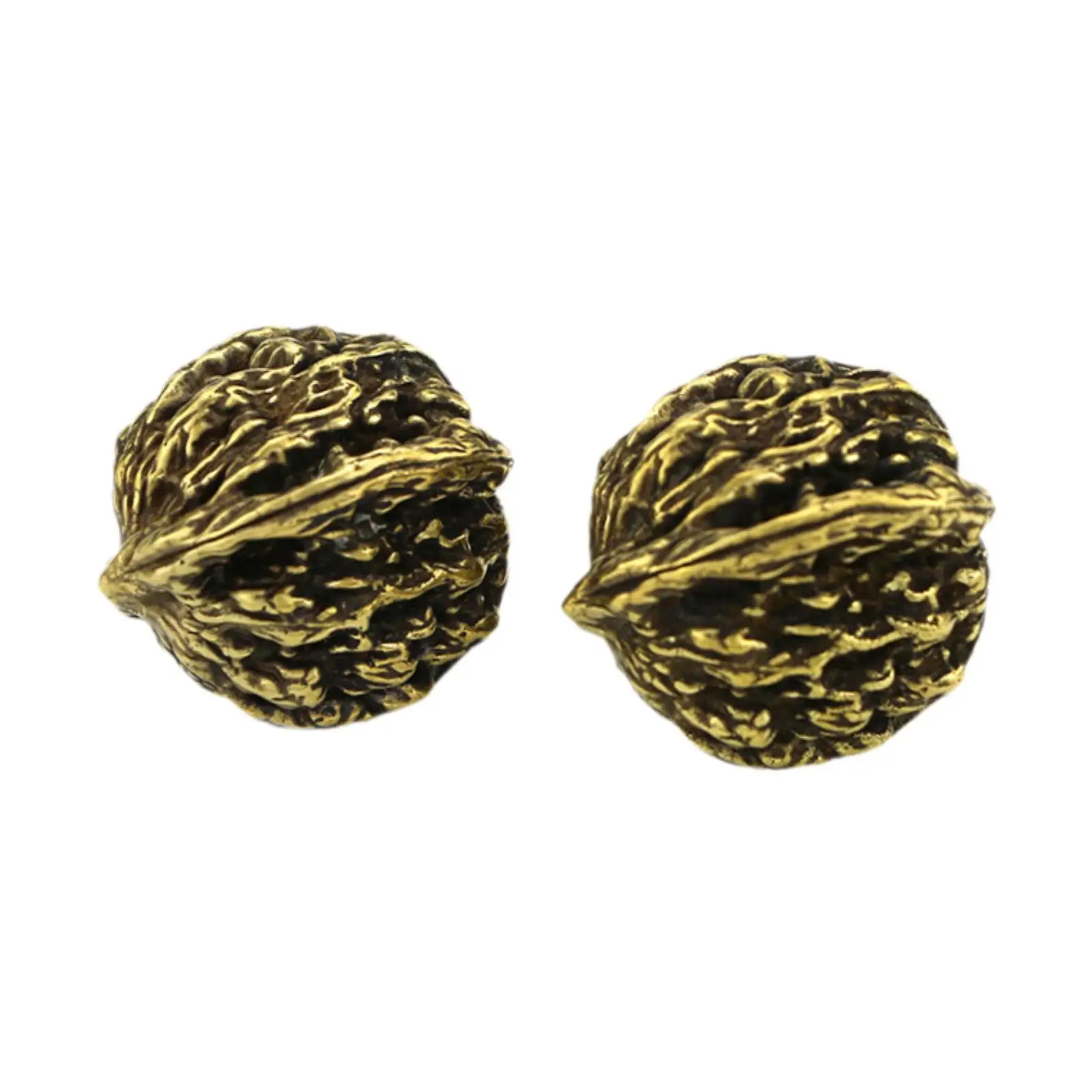 Коллекция латунных орехов креативная декоративная латунная скульптура из