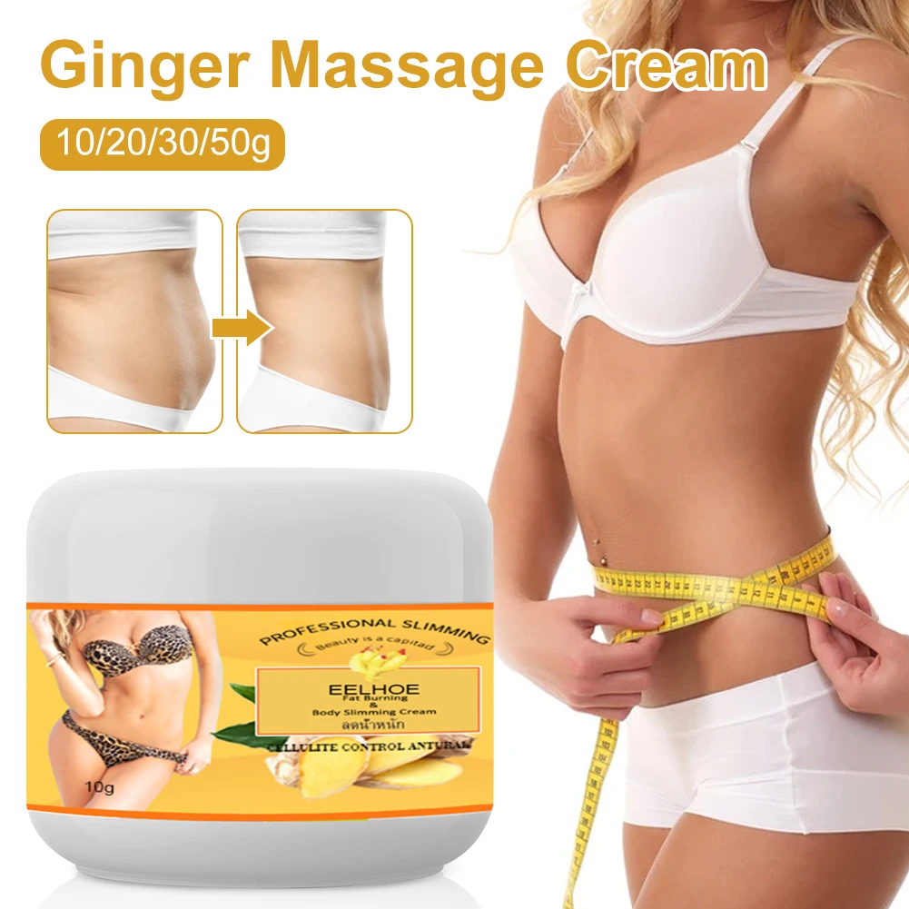 

Ginger Slimming Cream Weight Loss Body Slim Firm Cream Arm Leg Waist Hip Fat Burning Body Massage Cream