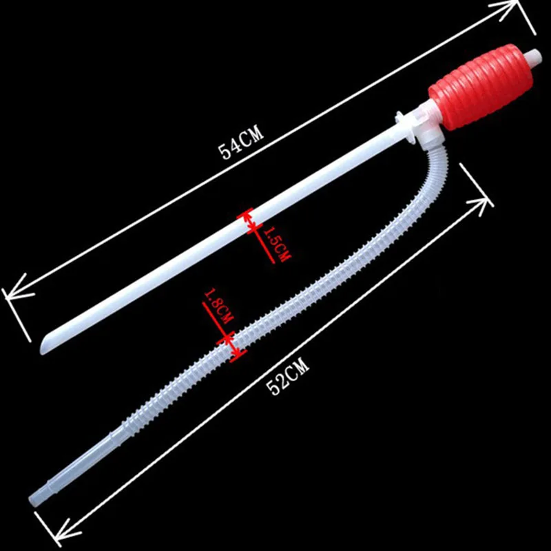 Manual Siphon Suction Water Chemical Liquid Pump Car Truck Fuel Oil Gasoline Diesel Transfer Sucker Hand Universal Tool |