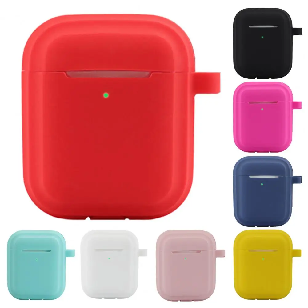 

Colorfast Reversed Charging Hole Wireless Earphone Silicone Protector for Airpods1 2 3