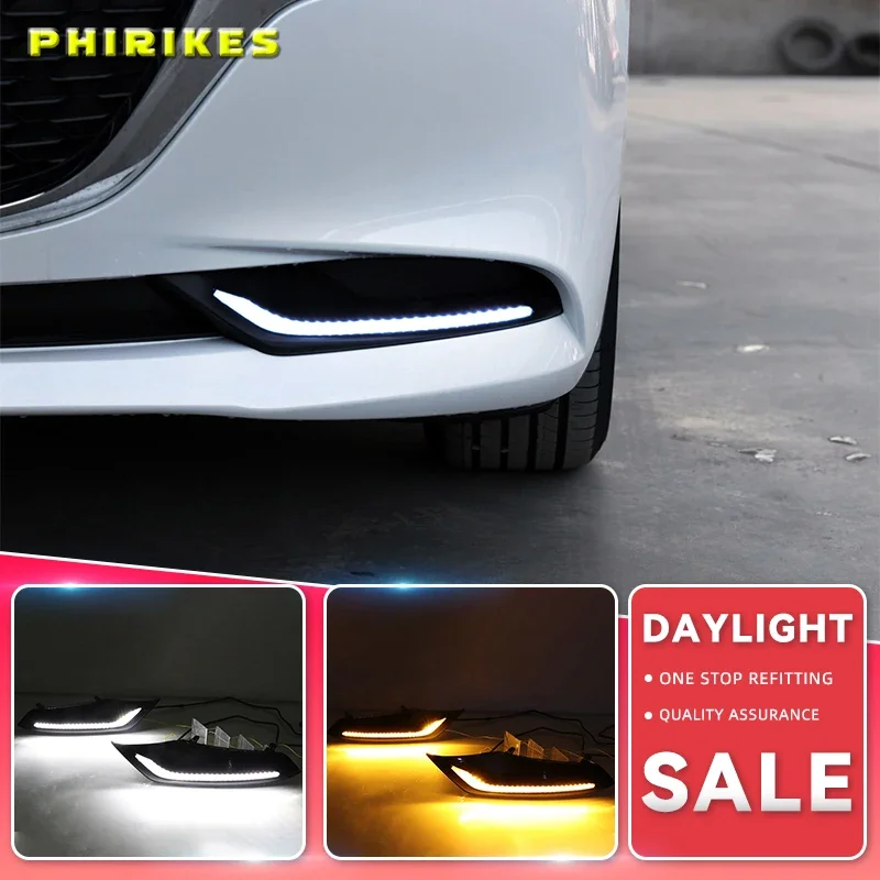 2 шт. дневные ходовые огни для Mazda 3 Axela 2019 2020