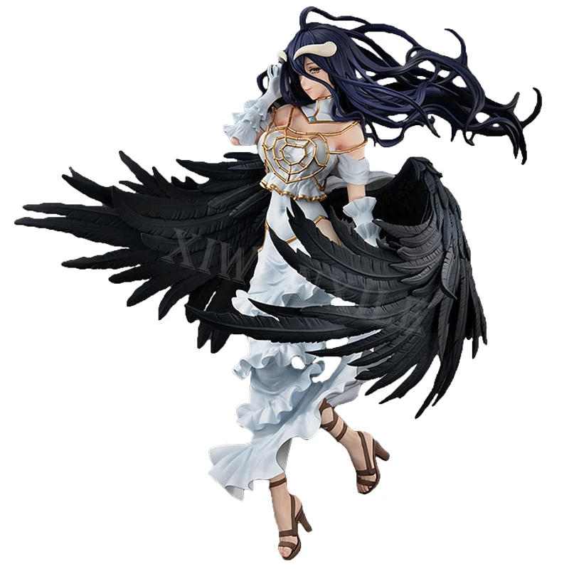 

30cm KDcolle Overlord IV Albedo Wing Anime Girl Figure Overlord Albedo so-bin Action Figure Adult Collectible Model Doll Toys