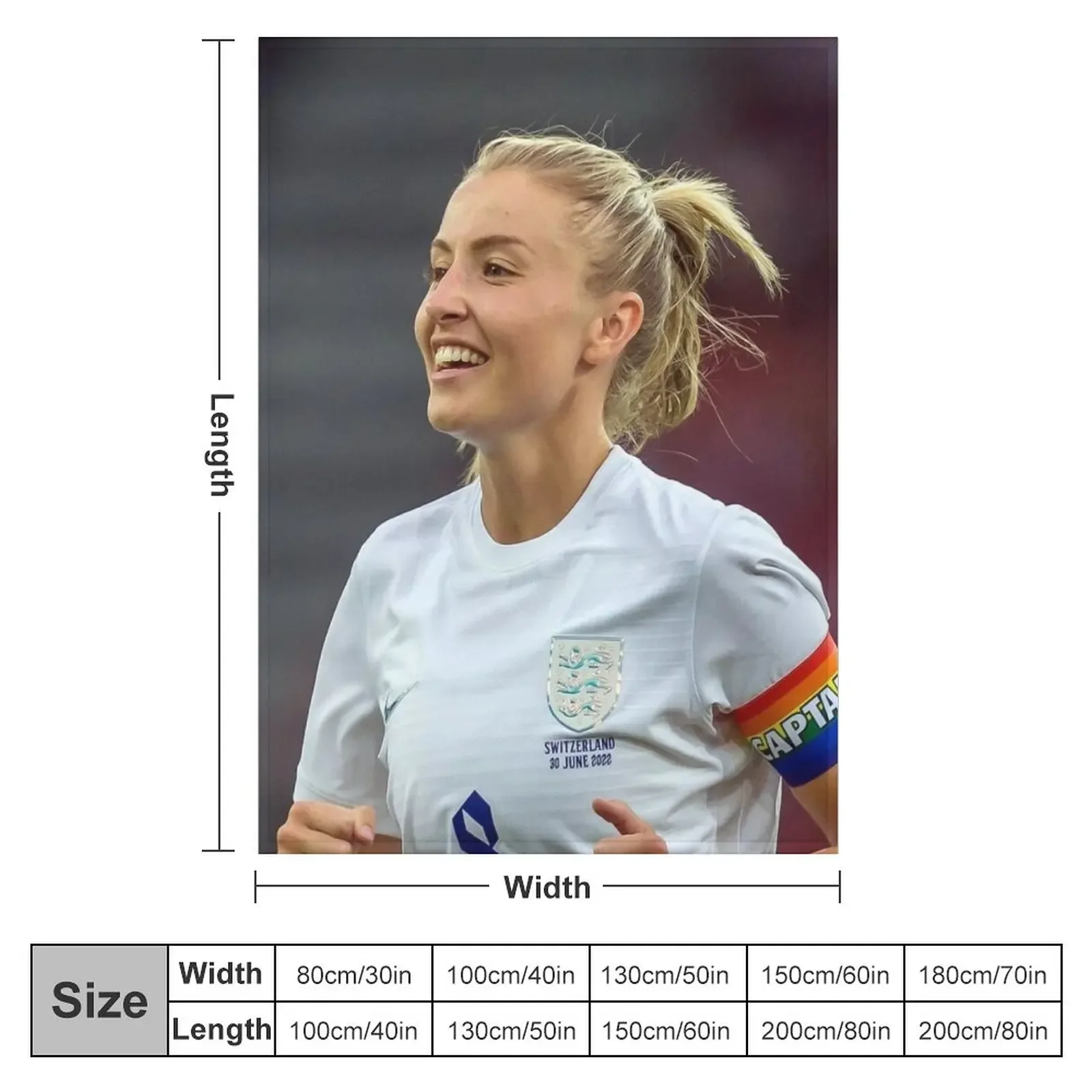 Плед для дивана Leah Williamson 3 #141022 идея подарка на День святого Валентина