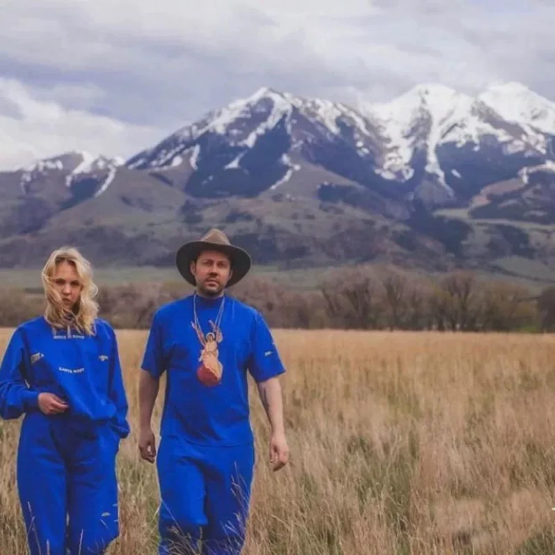 

Свитер с круглым вырезом в стиле High Street в европейском и американском стиле Канье Уэста Иисус Кинг