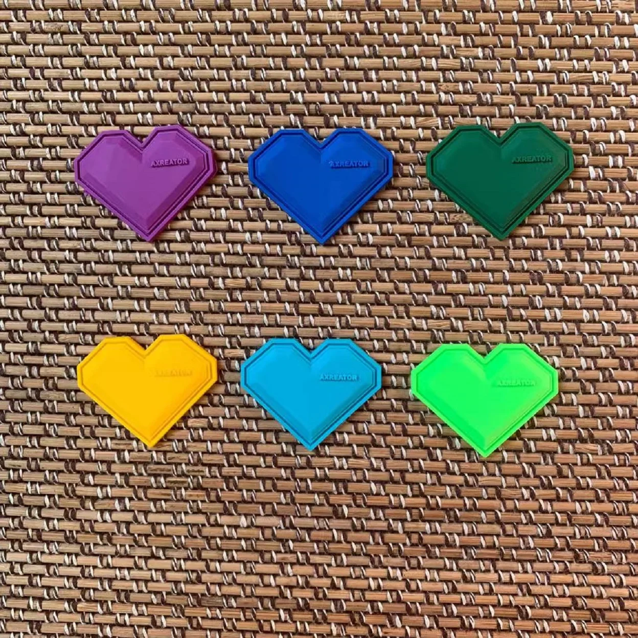 

Mixed 6Pcs/Set Soft Cloth Labels Various Letter Embroidery Hand Made For Diy Knitted Printed Cotton Woven Sewing Accessories