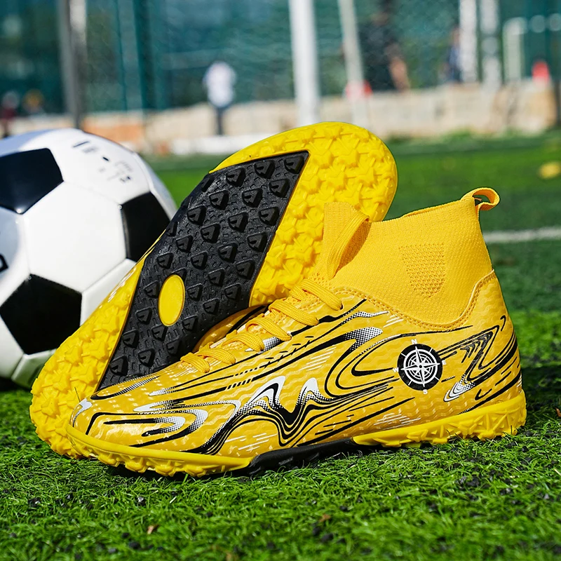 Профессиональные футбольные ботинки мужские уличные спортивные с длинным