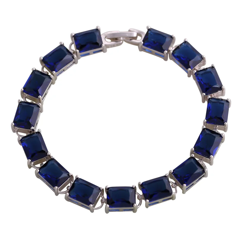 JLB096 преданный голубой браслет с огненным опалом модные стильные ювелирные