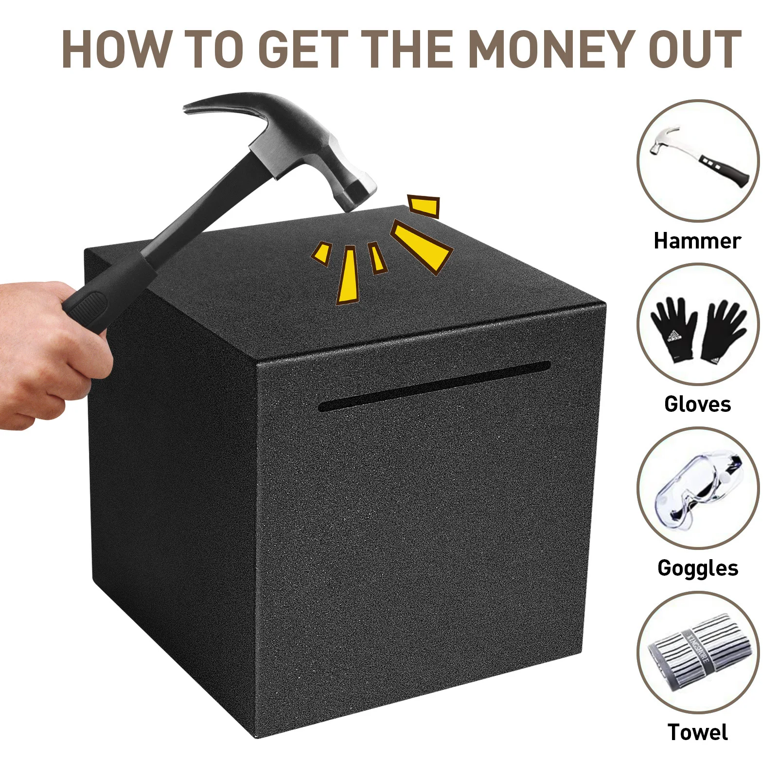 Ящики для денег 12*12*12 /15*15*15