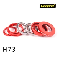 litepro h73 built in 44mm bearing headset only 73g folding bike refuting bicycle parts