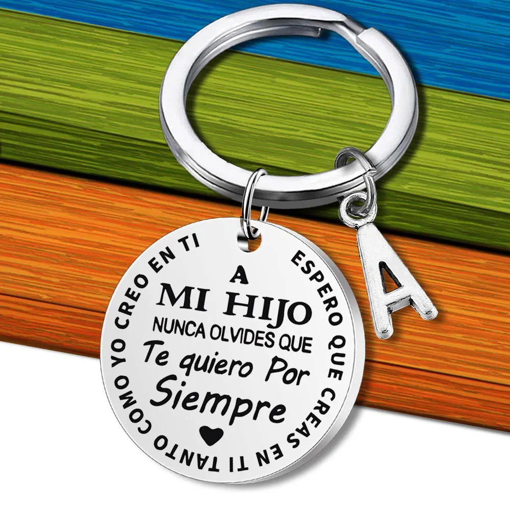 Вдохновляющий подарок на тему испанского сына дочери я люблю тебя брелок для