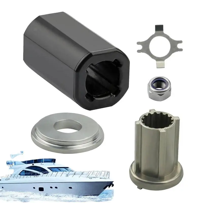 

Комплект подвесного мотора, прочный металлический лодочный двигатель, стандартное лодочное оборудование для снижения шума пропеллера, уменьшения повреждения