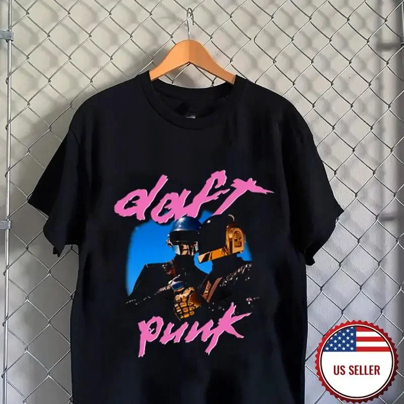 Фото Футболка Daft Punk Band, полный размер S-5XL №1