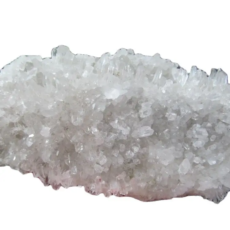 

556g Natural White Quartz Flowers Crystal Clusters Decoration