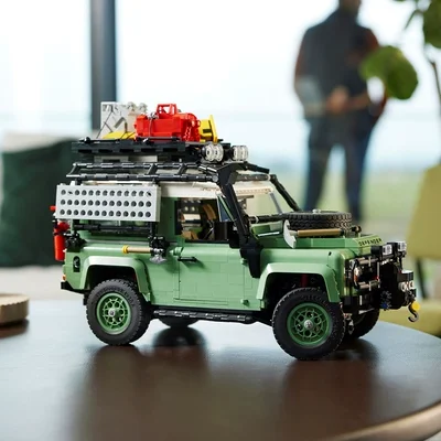 

2023 NEW Classic Landed Rover Defender 90 Off-road Vehicle Building Blocks Model Technical 10317 Car Toys Bricks For Boys Gifts