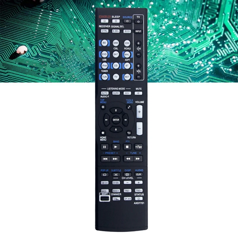 Универсальный сменный пульт AXD7721 для всех моделей AV-ресиверов Pioneer VSX 830 830-K 1024 1029 45