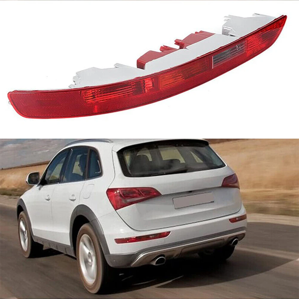 

Rear Tail Bumper Light Fog Lamp 4 Holes Compatible For Audi Q5 2009-2017 8R0945096 8R0945095 Without Wiring Harness